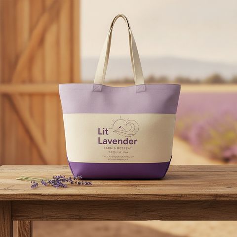 Farm & Retreat Canvas Tote