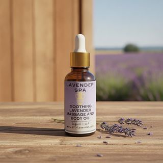 Lavender Spa Massage & Body Oil
