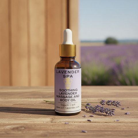 Lavender Spa Massage & Body Oil